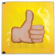 Prezervative Pasante Smiley Bag – set 144 bucăți