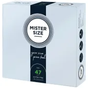 Prezervative Mister Size 47mm – Potrivire Precisă, 36 buc