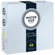 Prezervative Mister Size 49 mm – set 36 bucăți