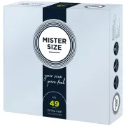 Prezervative Mister Size 49 mm – set 36 bucăți