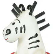 Prezervativ decorativ pictat manual Condomerie Zebra