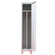 Vestiar metalic, 1 compartiment, cu picioare, 400x450x1800mm, gri, A872 B4U