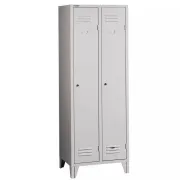 Vestiar compartimentat cu 2 uși 800x450x1800mm A888 CU PICIOARE FIXE