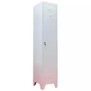 Vestiar metalic, 1 compartiment, 400x450x1800mm, gri, A872 B4U