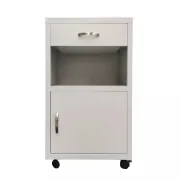 Noptieră metalică spital 450x430x800 mm