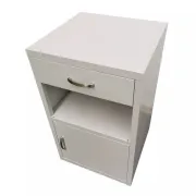 Noptieră metalică spital 450x430x800 mm