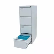 Clasificator metalic gri 4 sertare închidere centralizată