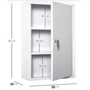 Dulap medicamente alb 600x500x350mm