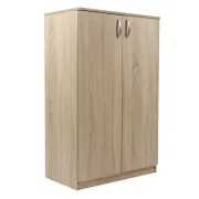 Dulap pentru birou Rubin din PAL 2 uși 3 rafturi 75x40x117 cm stejar sonoma