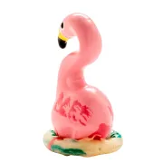 Prezervativ decorativ pictat manual Condomerie Flamingo Pink