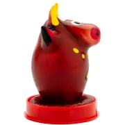 Prezervativ Decorativ CONDOMERIE Bull — Pictat Manual, Ediție Unică