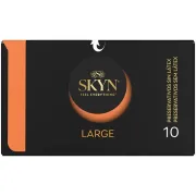 Prezervative SKYN Large Extra Fit, fără latex, 10 bucăți