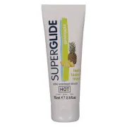 Lubrifiant Intim Comestibil HOT Superglide Ananas 75 ml