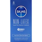 Prezervative fără latex Skins Non-Latex – set 8 bucăți