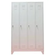Vestiar cu 4 uși 1175x450x1800mm C856 CU PICIOARE FIXE