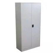 Fișet metalic, 2 uși, 4 polițe, 40 kg/poliță, 900x400x1800mm, gri, A177/9 B4U, montat