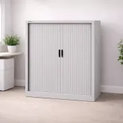 Dulap metalic, 2 uși pliante, 2 polițe, 50 kg/poliță, 1000x420x1200mm, B4U