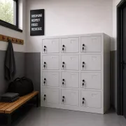 Vestiar cusetat 3x4 cu 12 compartimente 900X500X900 mm B4U MONTAT