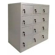 Vestiar cusetat 3x4 cu 12 compartimente 900X500X900 mm B4U MONTAT