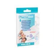 Comprese sterile tifon Pharmadoct, 6 buc 18x40cm