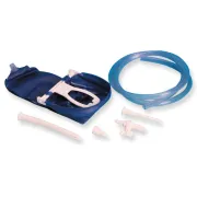 Set enteroclisma pentru calatorie 2 in 1, irigator vaginal si trusa pentru clisma, portabil si usor de manevrat si depozitat