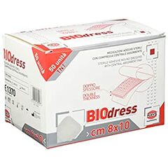 Bandaje adezive cu pad central absorbant Biodress , fabricate in Italia, 8x10 cm , 50 buc / cutie