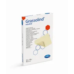 Grassolind comprese impregnate cu unguent neutru 7,5 x 10 cm 10 buc, Hartmann