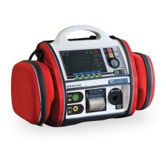Defibrilator automat Rescue Life cu ecran LCD , portabil  cu stimulator cardiac si SpO2, configuratie Standard