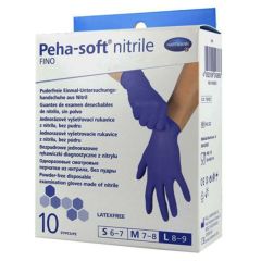Manusi nitril examinare Peha Soft Hartman, 10 buc