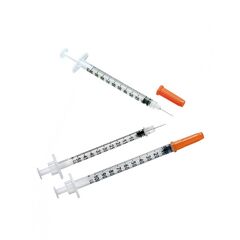 Seringa insulina 1 ml / 100 u.i cu ac fix G29 (0,33x13mm), 100 buc