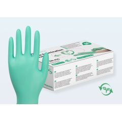 Manusi examinare medicale BIODEGRADABILE, Kingfa, culoare verde, 100 buc/cutie