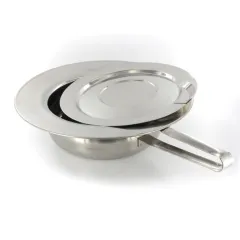 Ploscă Rotundă cu Capac