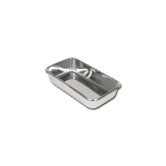 Tavă pentru Instrumente din Oțel Inoxidabil AISI 304 - Margini Rotunjite - Fără Capac