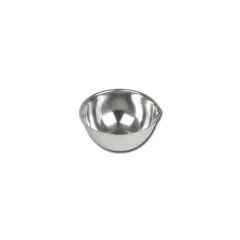 Vas Gallipot cu Buză din Oțel Inoxidabil AISI 304 - 450 ml