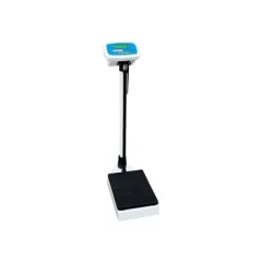Cântar digital PEGASO cu stadimetru – 200 kg, afișaj LCD, alimentare duală