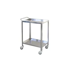 Carucior INOX pentru Medicație – Dimensiune Mare