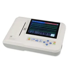 Electrocardiograf Portabil GIMA 600G (Cod 33222) – Ecran Color Tactil 7", Achiziție Simultană pe 12 Derivații, Imprimantă Termică Integrată și Interpretare Automată