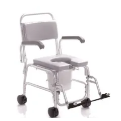 Scaun pentru WC și Duș – Tapițerie din PVC