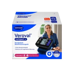 Veroval compact tensiometru încheietură măsurare precisă cu bluetooth, Hartmann