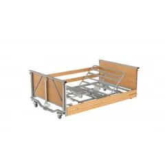 Pat electric de reabilitare   – DREAM-TIM MAX LOW (versiune bariatrică), capacitate sustinere 270 kg