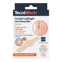 Plasturi pentru  îndepărtarea calusurilor– Tecniwork 40% acid salicilic