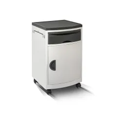 Noptieră de spital – mobilier medical funcțional și igienic, albastru