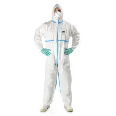 Combinezon de Protecție Chimică Tip 3/4/5/6 – Material Laminat 63 g/m²