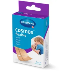 Cosmos flexible plasture textil flexibil pentru răni minore 6 cm x 1 m , Hartmann