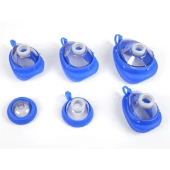 Mască Resuscitare Ambu® din Silicon Transparent – Fără Latex, Autoclavabilă