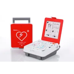 Defibrilator Semi-Automat Reanibex 100 AED – Instrucțiuni Vocale în Limba Română