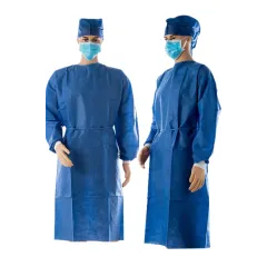 Halat chirurgical ranforsat STERIL ,40 GSM , cu 2 prosoape , mărimea XXL