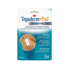 Pansament Steril cu Compresă Absorbantă 3M Medipore™ + Pad, 10x10 cm, 5 bucăți/cutie