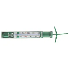 GIMA Termometru Ecologic cu Galiu, Lupă și Dispozitiv de Scuturare - Cod 25568