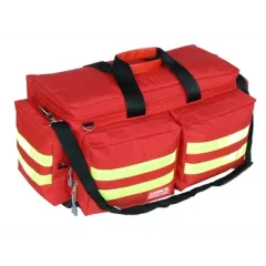 Geantă Medicală de Urgență "Smart Bag" – Roșie, Model Mare (Goală), Poliester 600D acoperit cu PVC, 65 x 35 x h 35 cm
